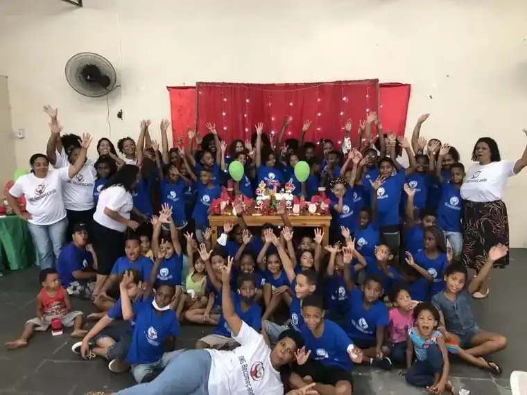 Atividade da ONG Recomeçando em Rocha Miranda